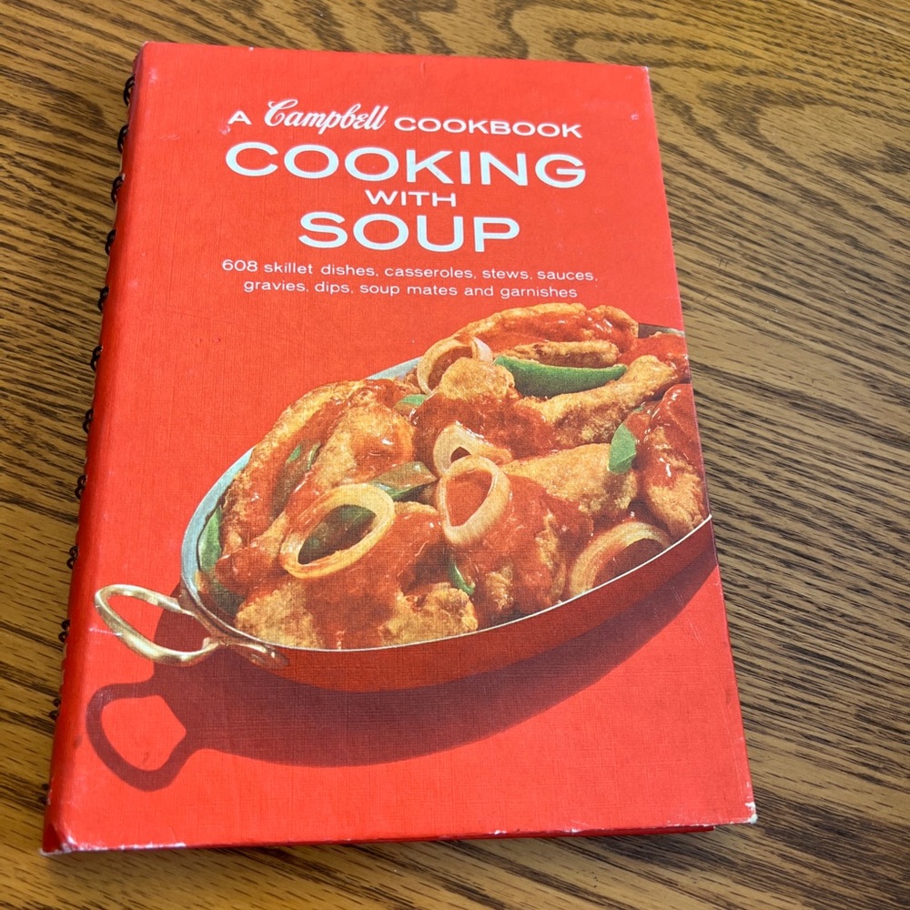 1972 Campbell Cooking With Soup Cookbook